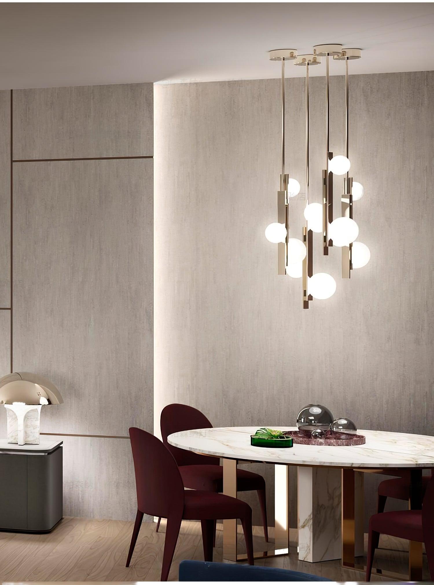 Elijah Moderne Pendelleuchte aus Glas-Letslighting