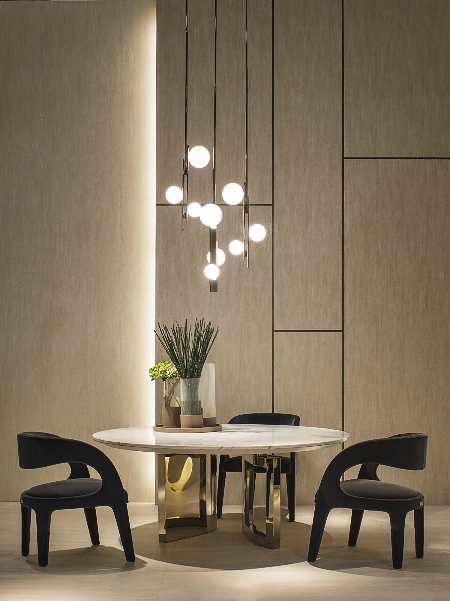 Elijah Moderne Pendelleuchte aus Glas-Letslighting