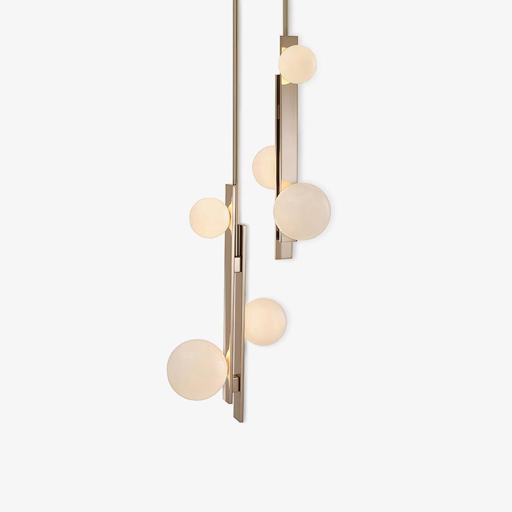 Elijah Moderne Pendelleuchte aus Glas-Letslighting