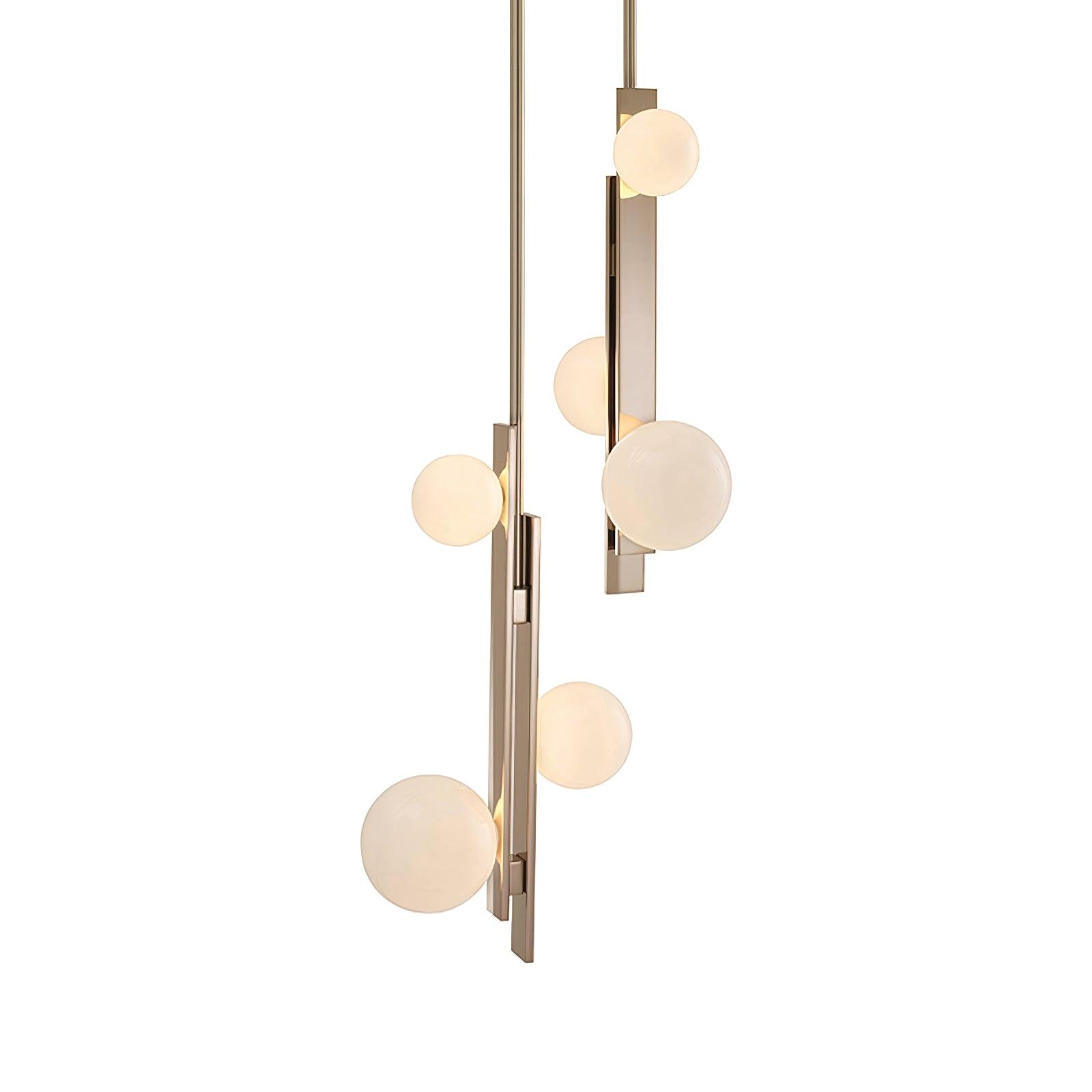 Elijah Moderne Pendelleuchte aus Glas-Letslighting