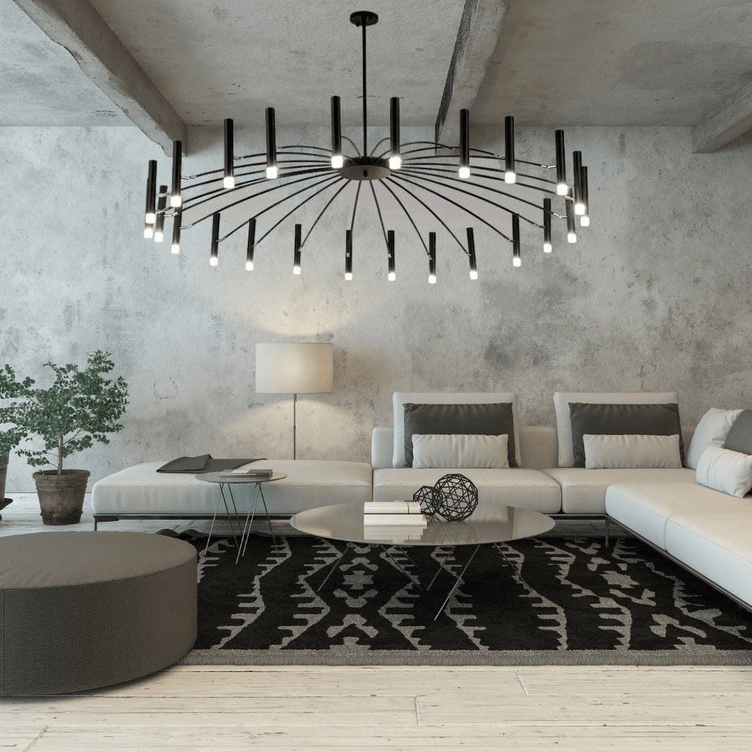 Cemarus Vintage Industrie Kronleuchter-Letslighting
