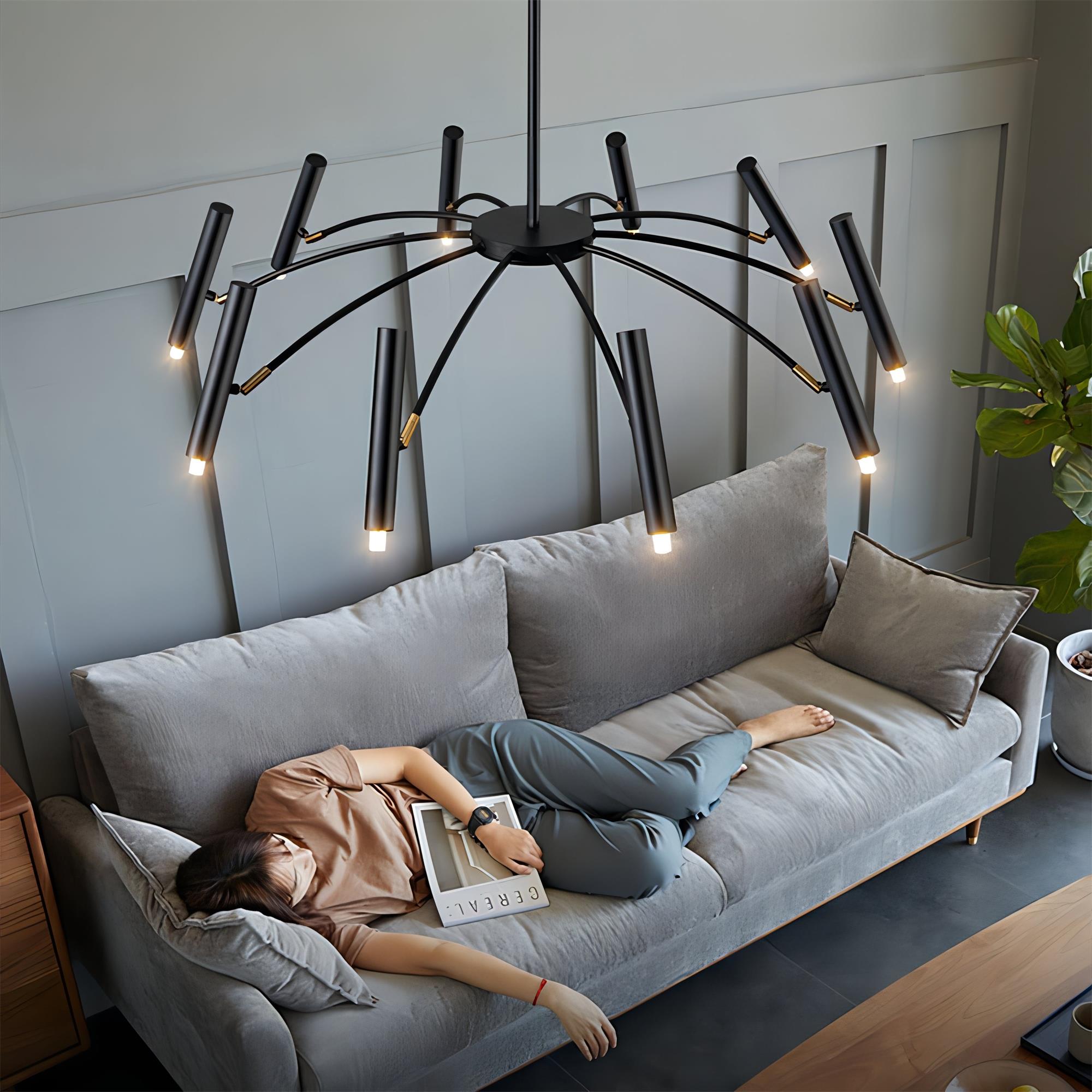 Cemarus Vintage Industrie Kronleuchter-Letslighting