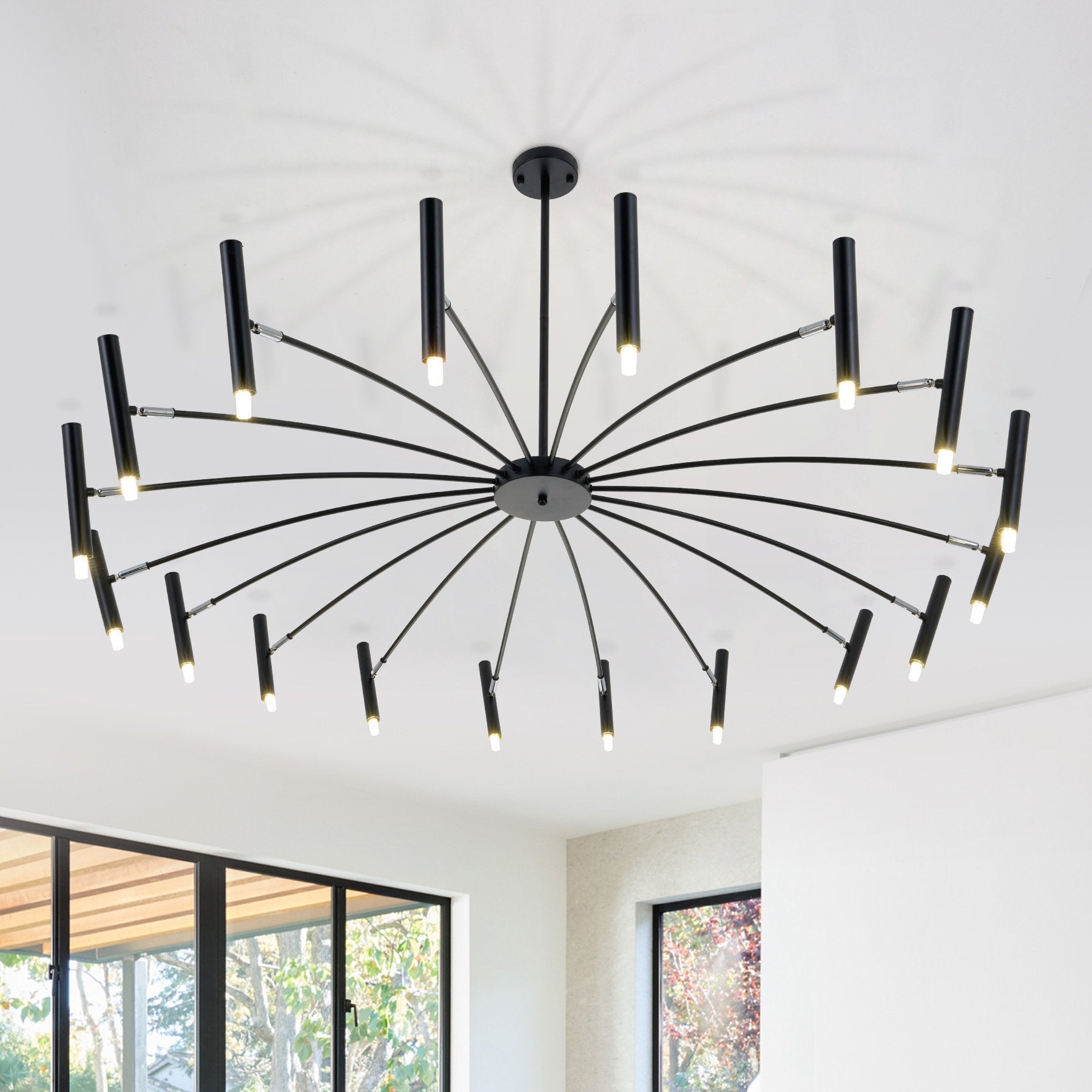Cemarus Vintage Industrie Kronleuchter-Letslighting