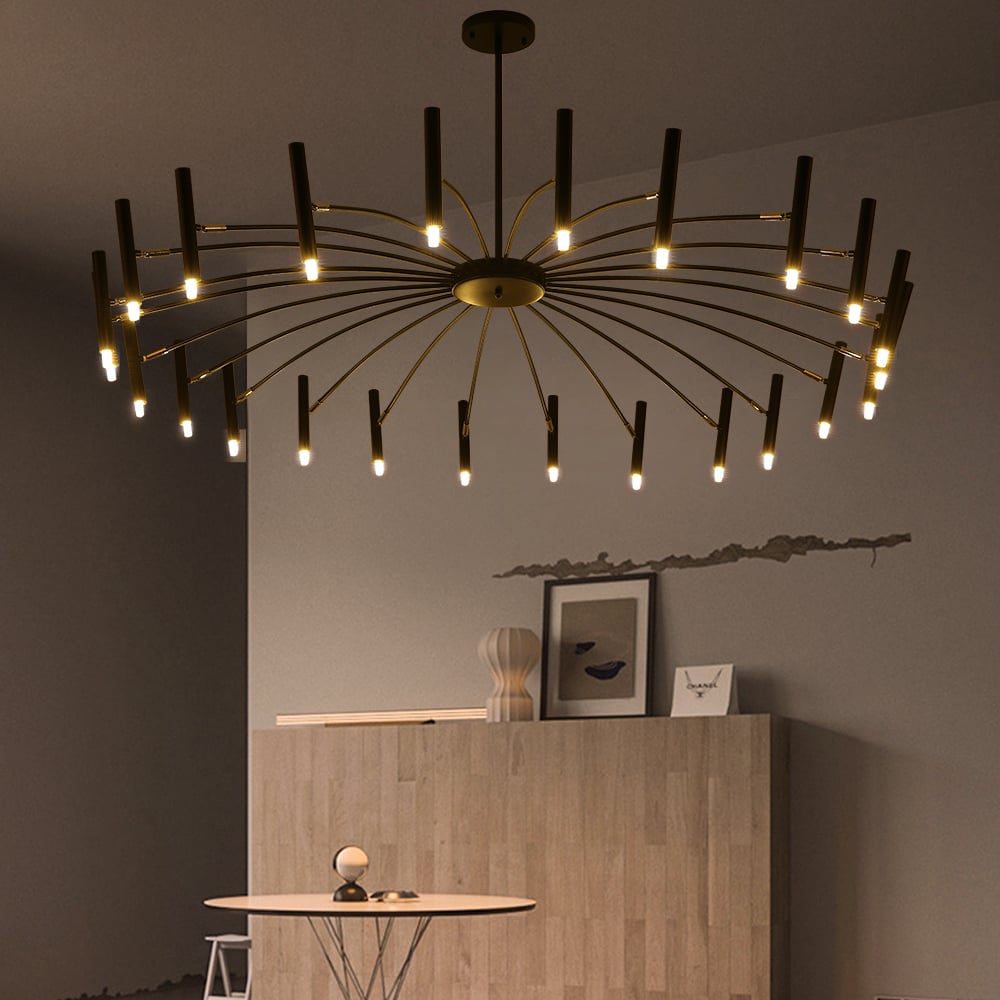 Cemarus Vintage Industrie Kronleuchter-Letslighting