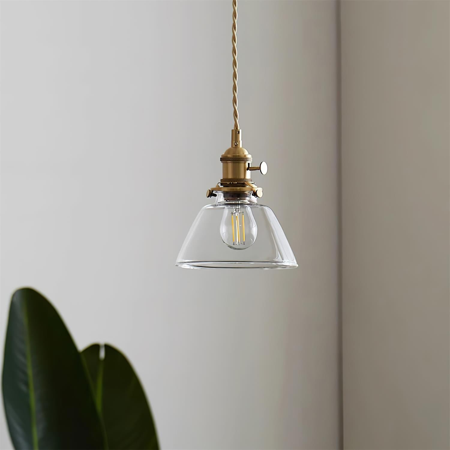 Glint Clear Glass Pendant Light - Letslighting