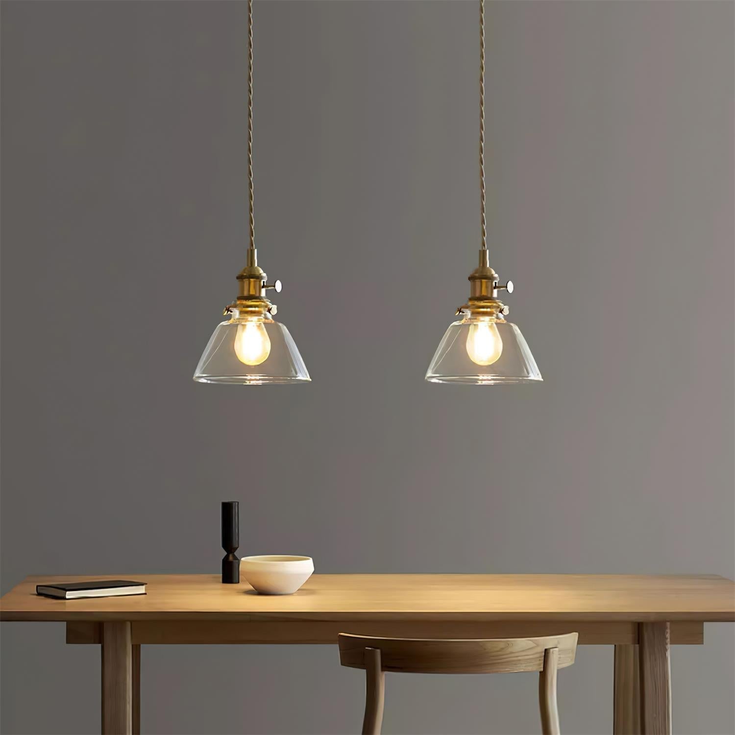 Glint Clear Glass Pendant Light - Letslighting
