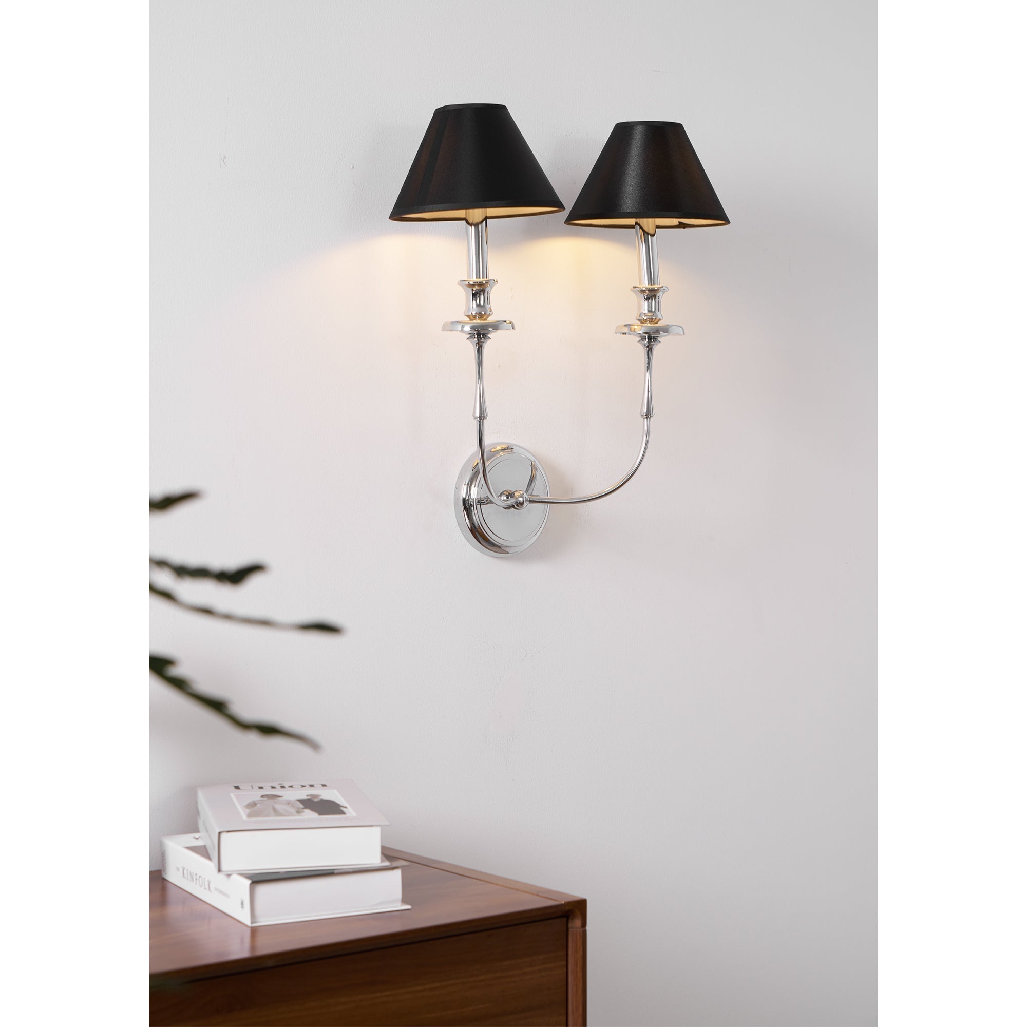 Vedoror Industrielle Vintage Wandleuchte aus Messing mit Stoffbezug-Letslighting