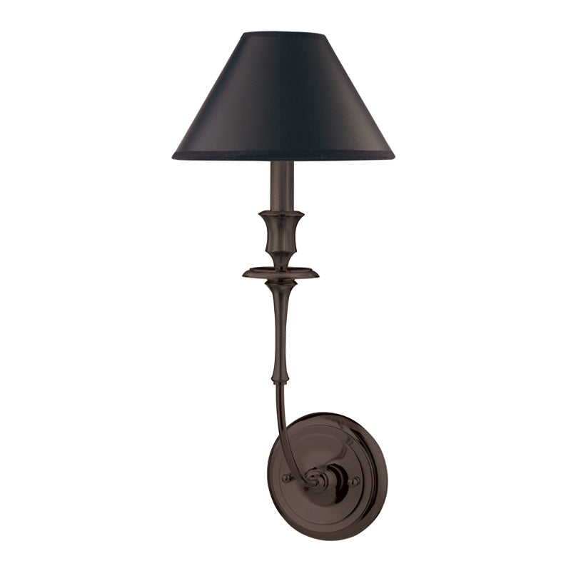 Vedoror Industrielle Vintage Wandleuchte aus Messing mit Stoffbezug-Letslighting