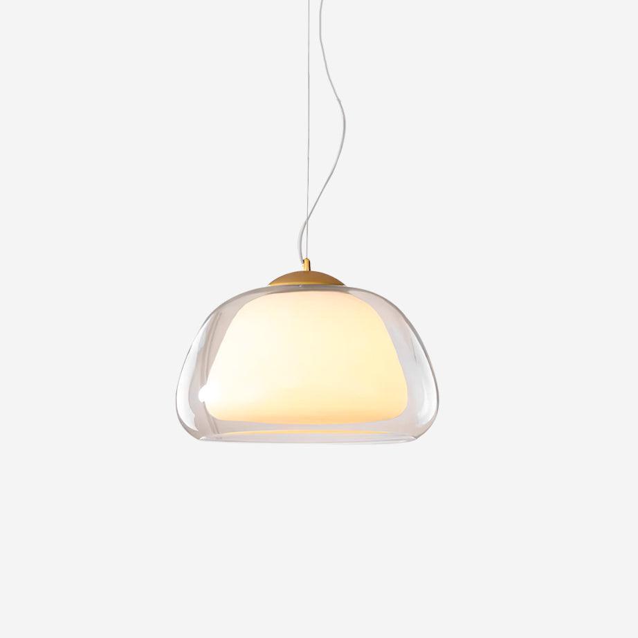 Elvo Pendelleuchte Modern Klarer Glasschirm-Letslighting
