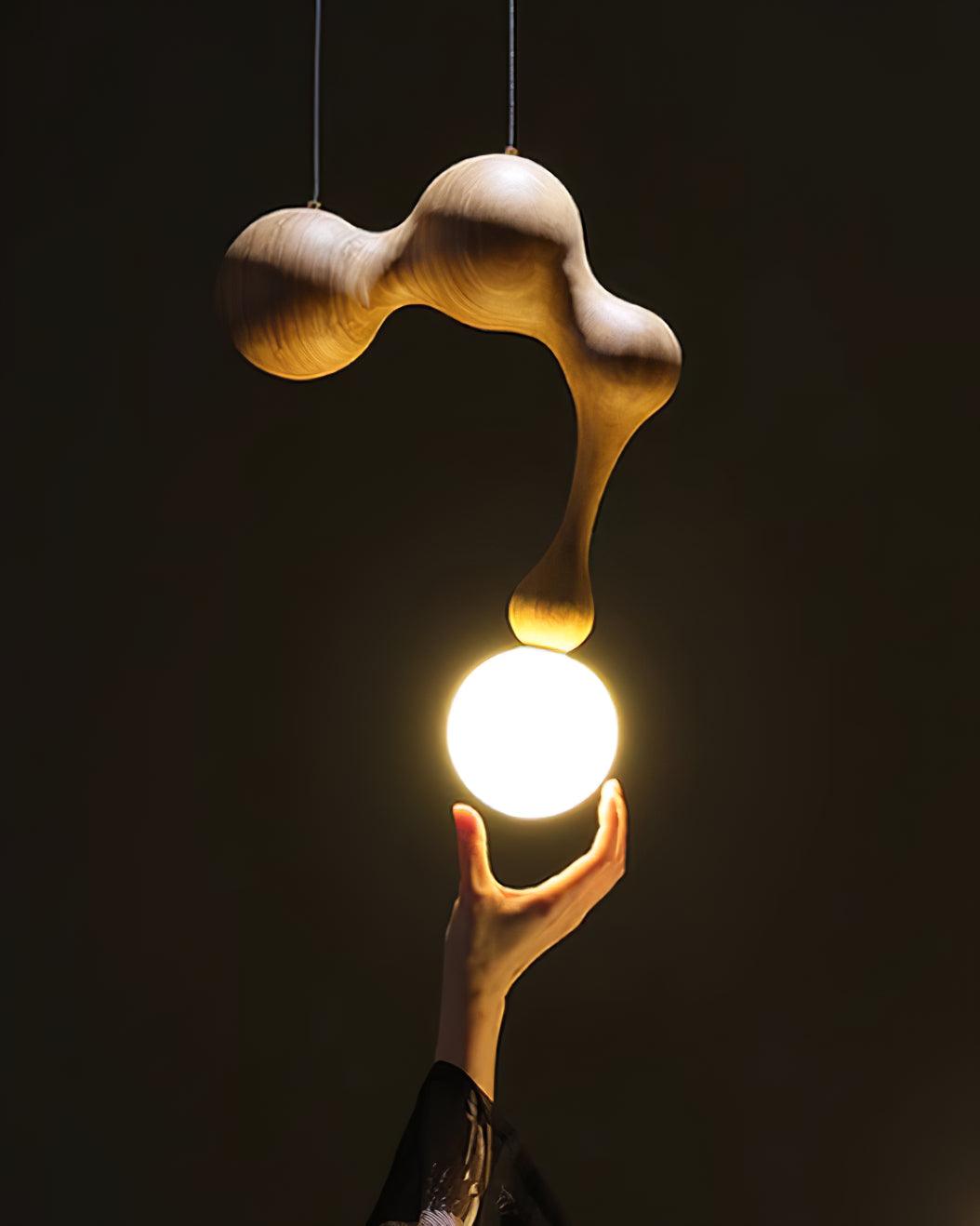 Thaddeus Luxus Holz Pendelleuchte Leuchte-Letslighting