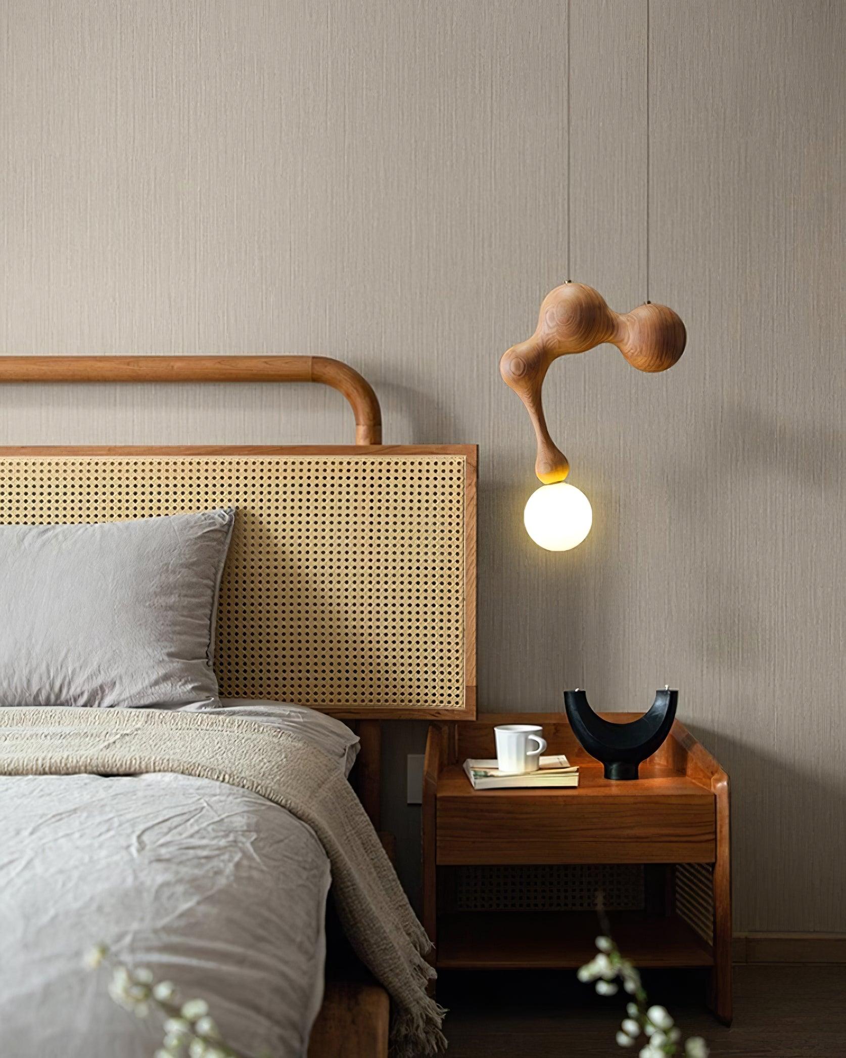 Thaddeus Luxus Holz Pendelleuchte Leuchte-Letslighting