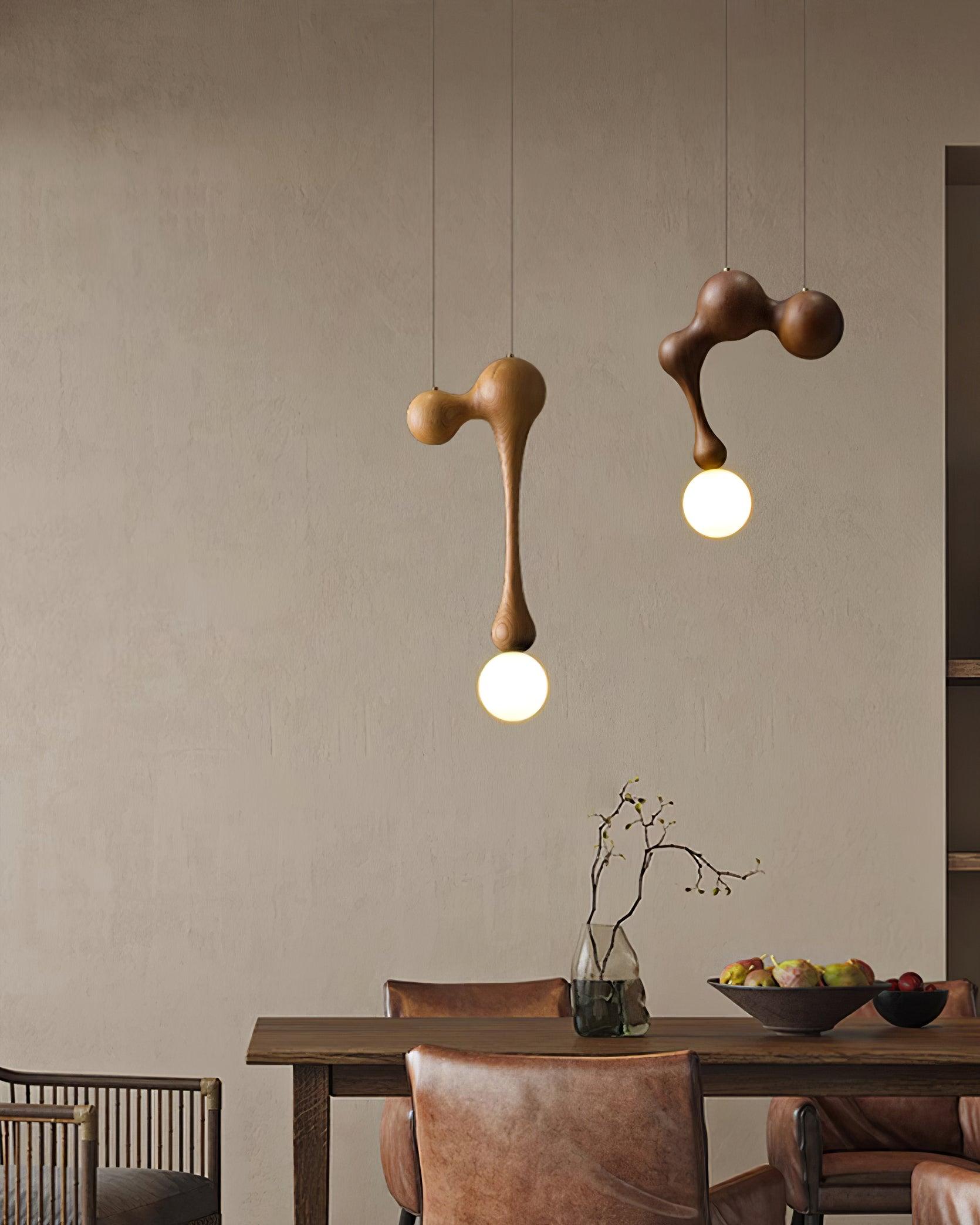 Thaddeus Luxus Holz Pendelleuchte Leuchte-Letslighting