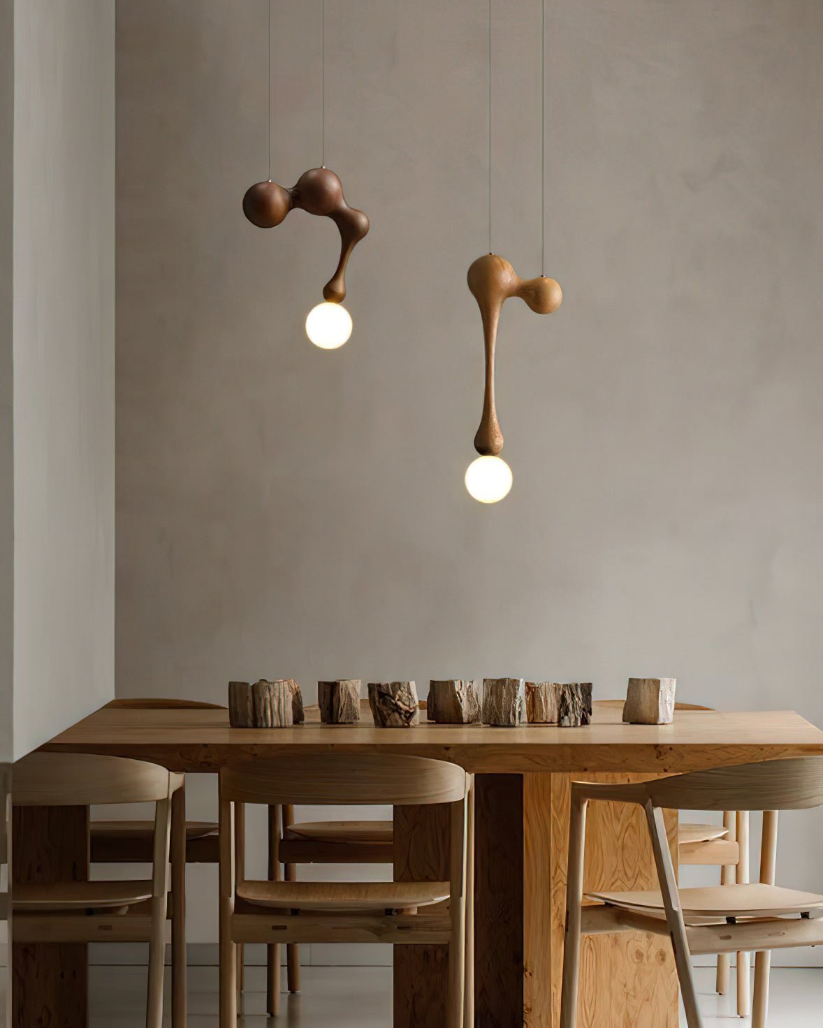 Thaddeus Luxus Holz Pendelleuchte Leuchte-Letslighting