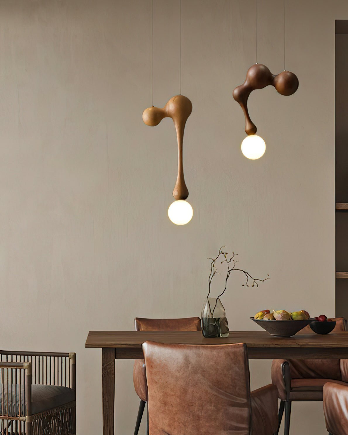 Thaddeus Luxus Holz Pendelleuchte Leuchte-Letslighting