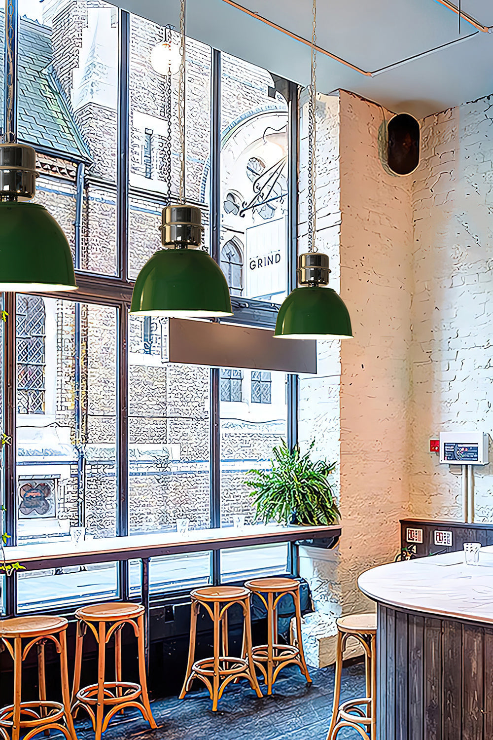 Evlaeia Pendelleuchte Orange Modern Minimalistisch-Letslighting