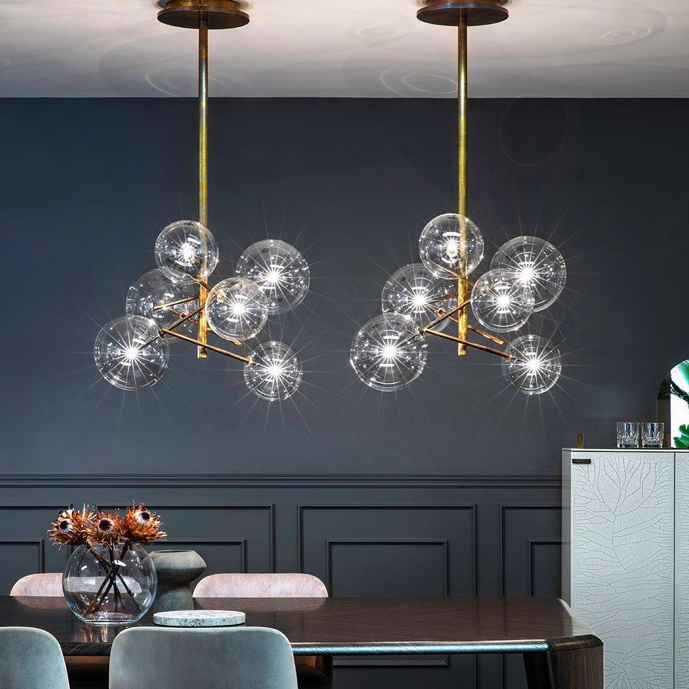 Lustra LED Klarer Kristall Kronleuchter-Letslighting
