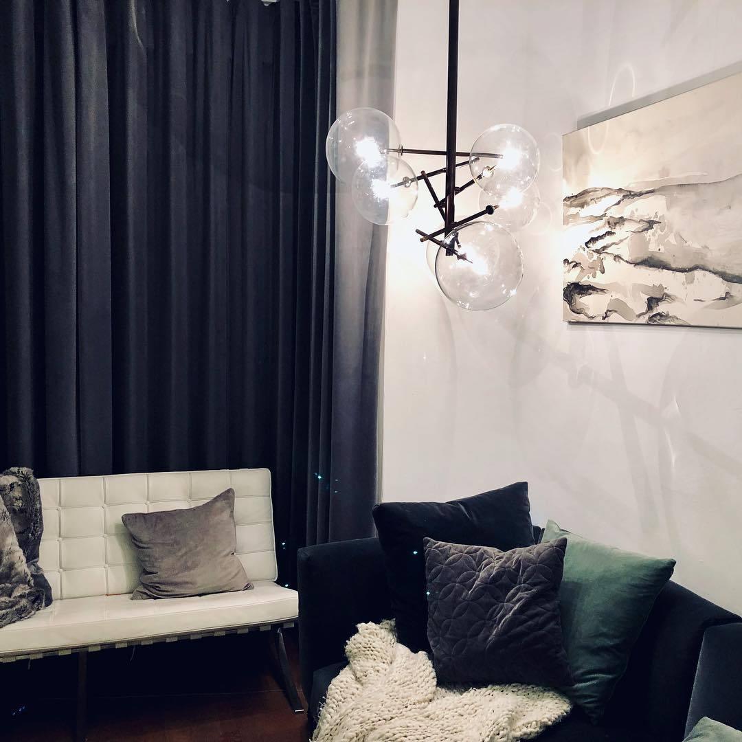 Lustra LED Klarer Kristall Kronleuchter-Letslighting