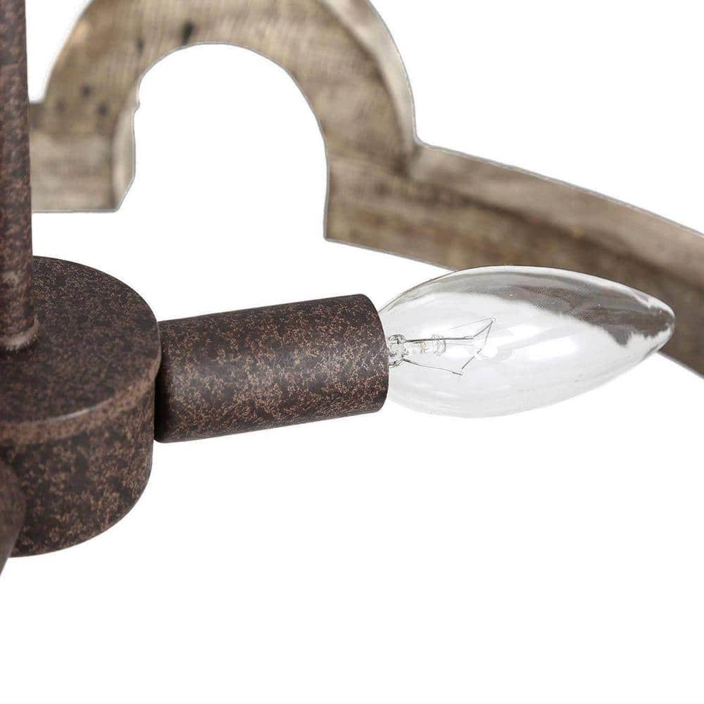 Evelan Holz Kreativität Handgeschnitzt Kronleuchter-Letslighting