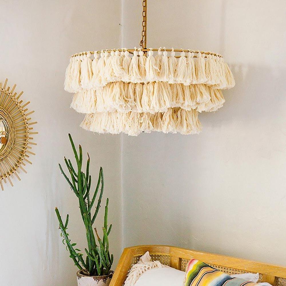 Lustra Kronleuchter Pink Boho Chic-Letslighting