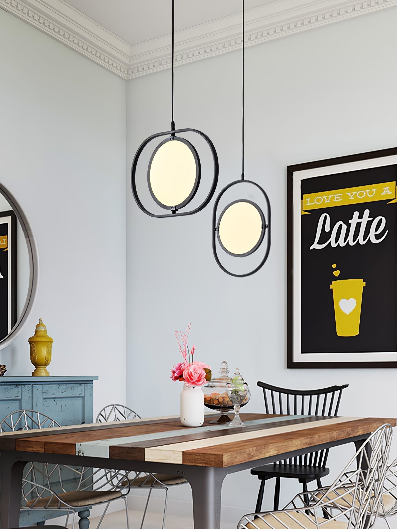 Veloren Industrie Klassische Pendelleuchte-Letslighting