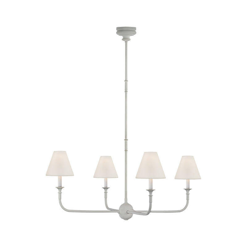 Arthaila Großer Vintage Industrieller Stoff-Kronleuchter-Letslighting