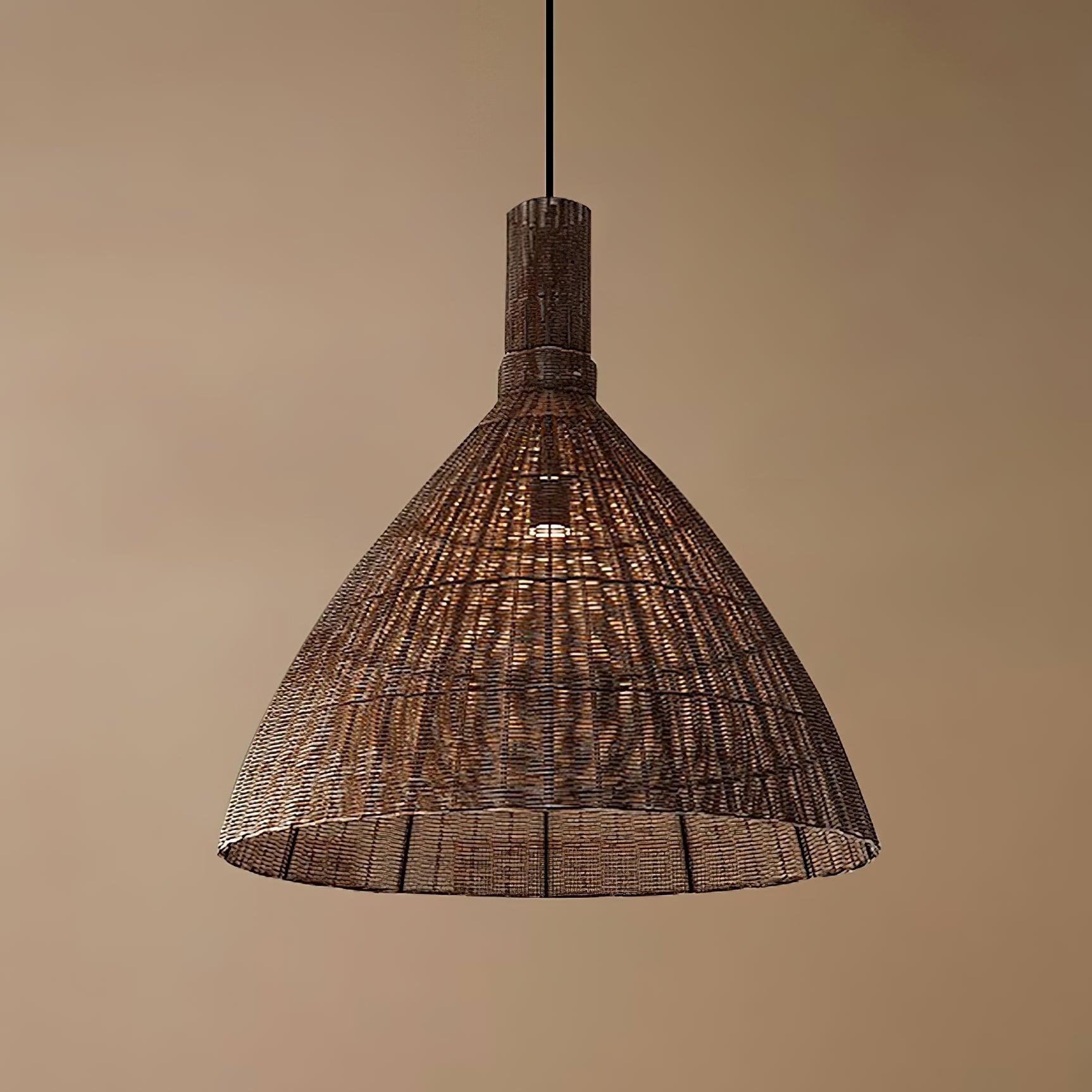 Nytheos Künstlerische Natur Rattan Pendelleuchte-Letslighting