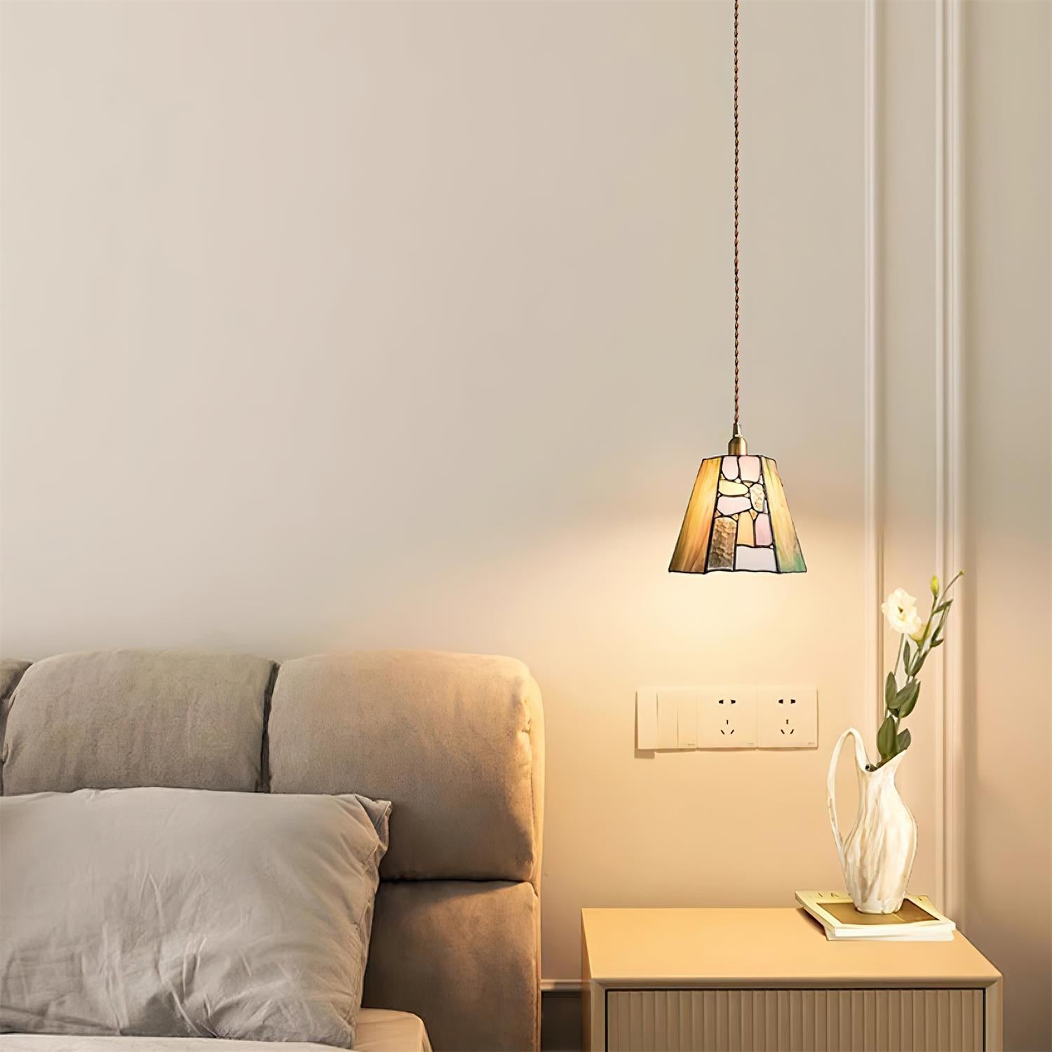 Mavine Tiffany-Stil Buntglas Pendelleuchte-Letslighting