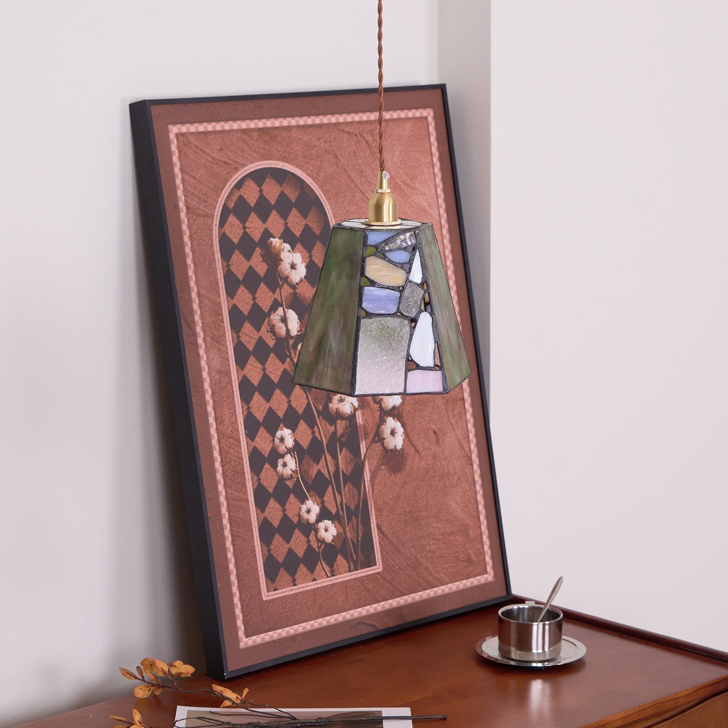 Mavine Tiffany-Stil Buntglas Pendelleuchte-Letslighting