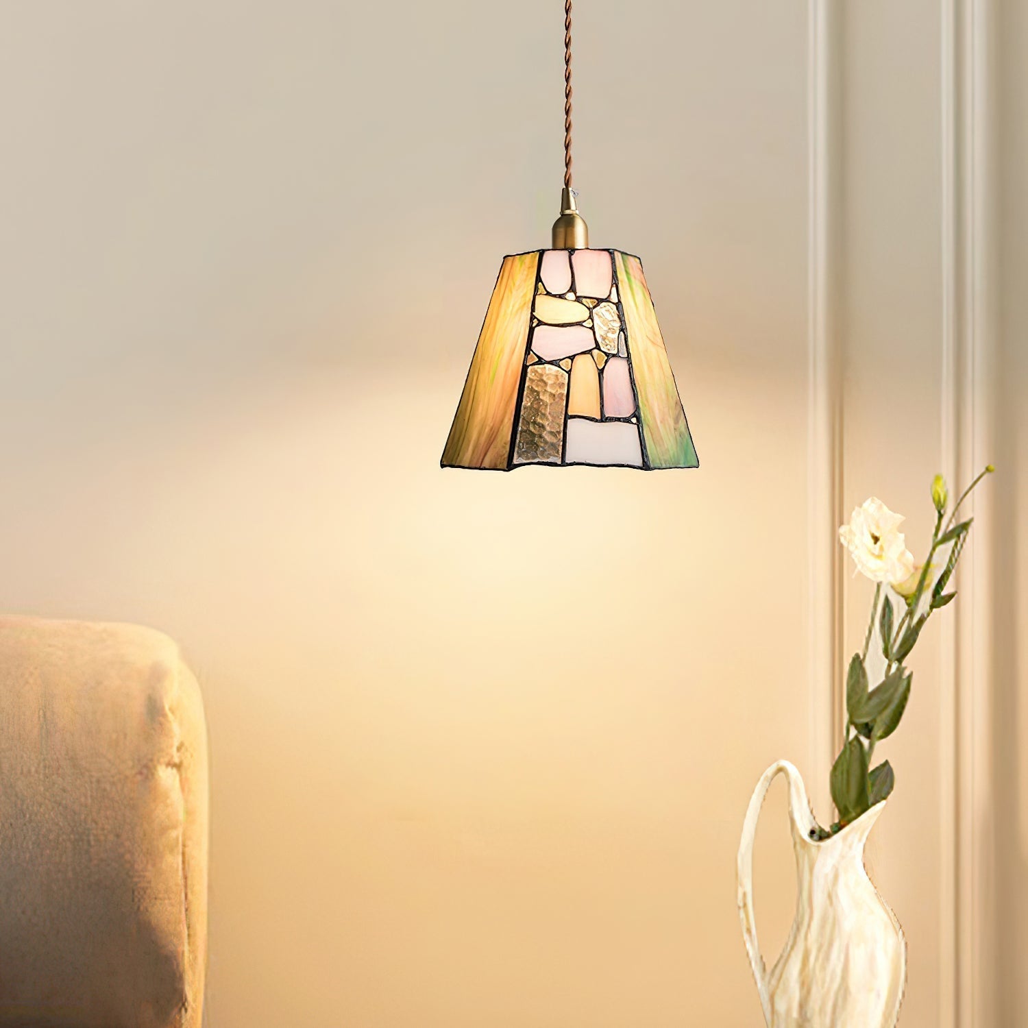 Mavine Tiffany-Stil Buntglas Pendelleuchte-Letslighting