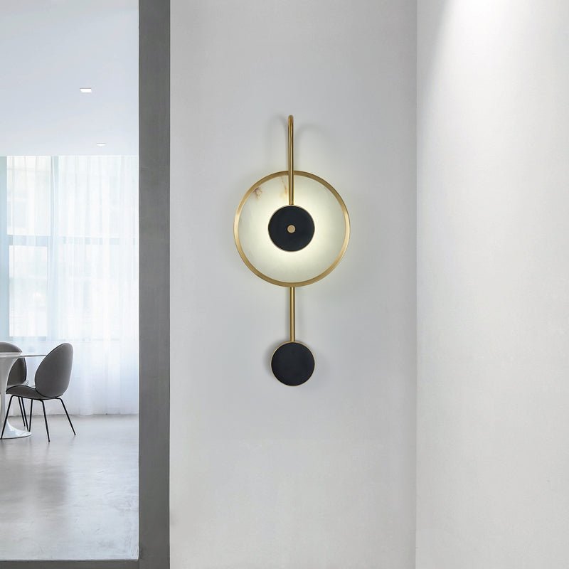 Kristy Modern LED Innenwandleuchte Metall Wohnzimmer