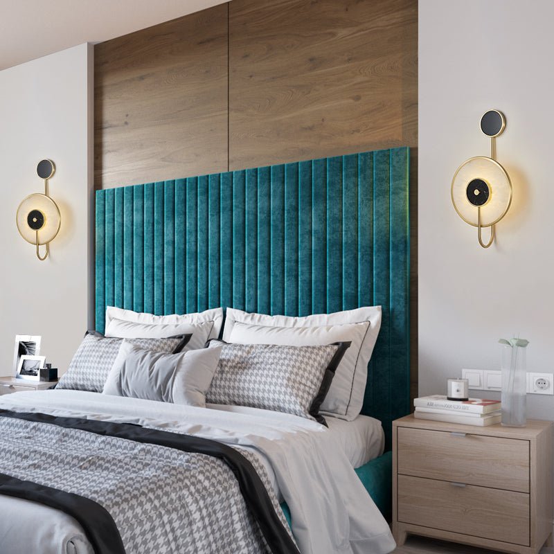 Kristy Modern LED Innenwandleuchte Metall Wohnzimmer