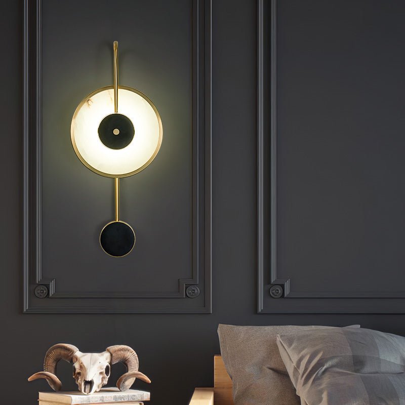 Kristy Modern LED Innenwandleuchte Metall Wohnzimmer