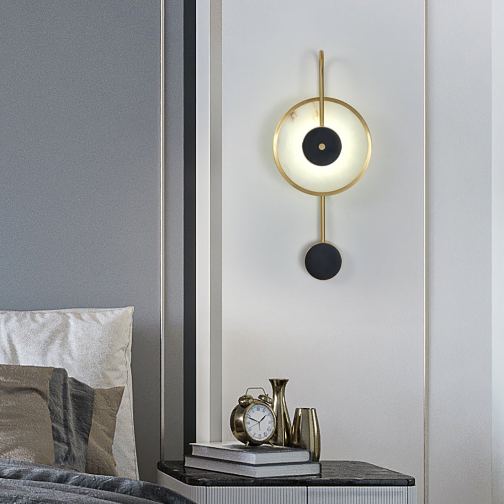 Kristy Modern LED Innenwandleuchte Metall Wohnzimmer