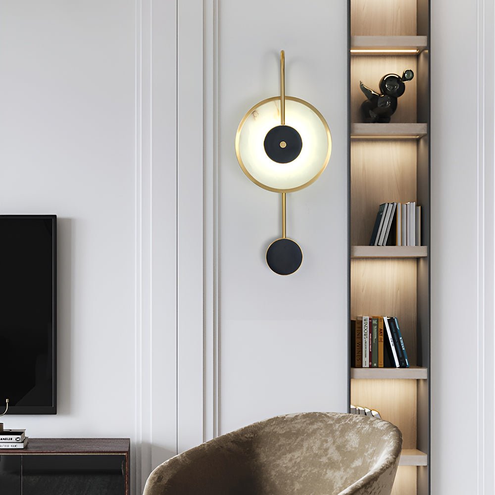 Kristy Modern LED Innenwandleuchte Metall Wohnzimmer