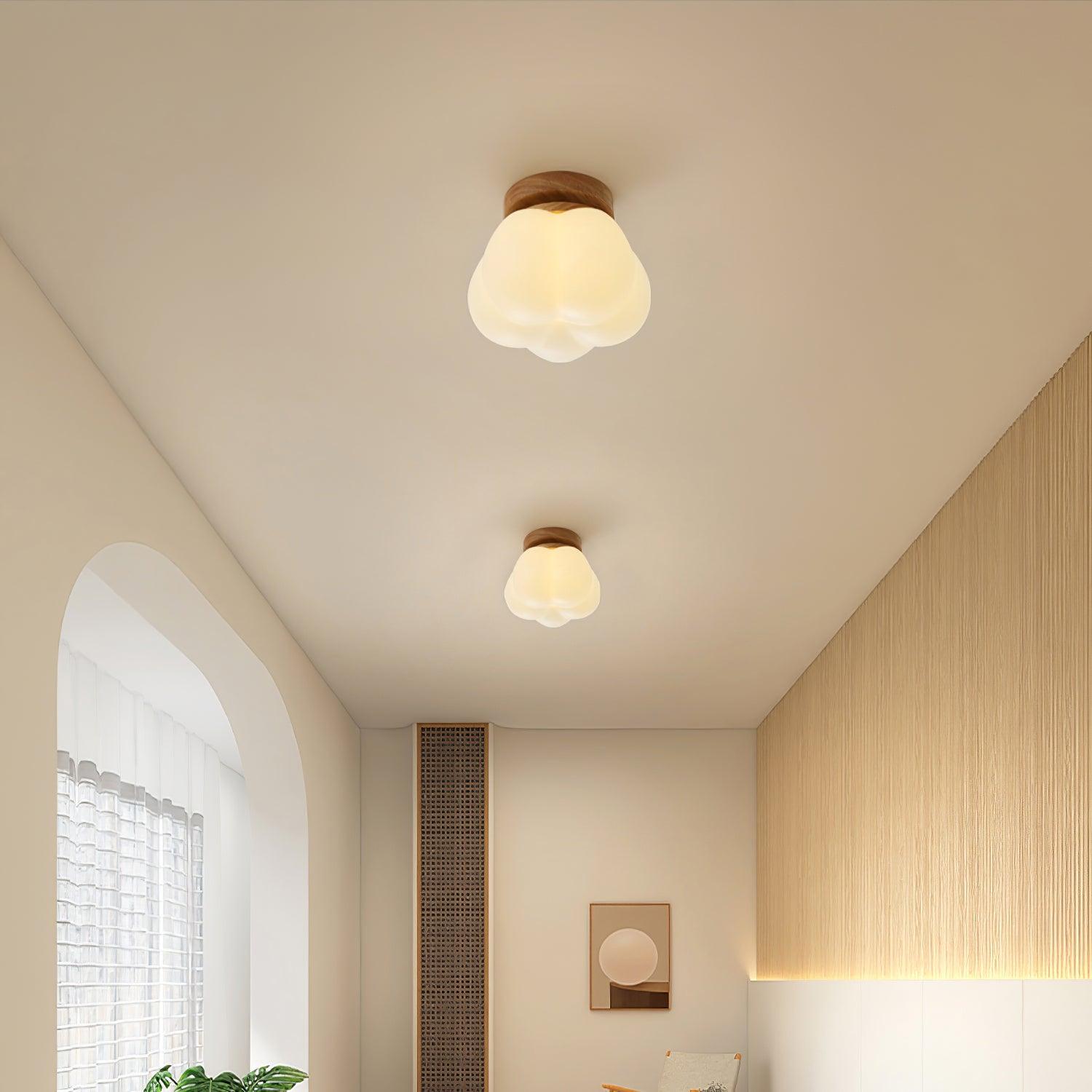 Cinorisra Nordische Art Blumen Mini-Deckenleuchte-Letslighting