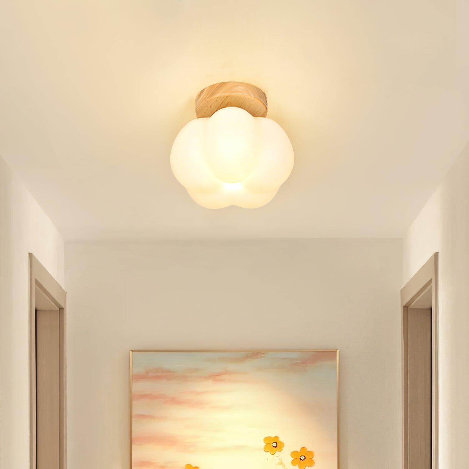 Cinorisra Nordische Art Blumen Mini-Deckenleuchte-Letslighting