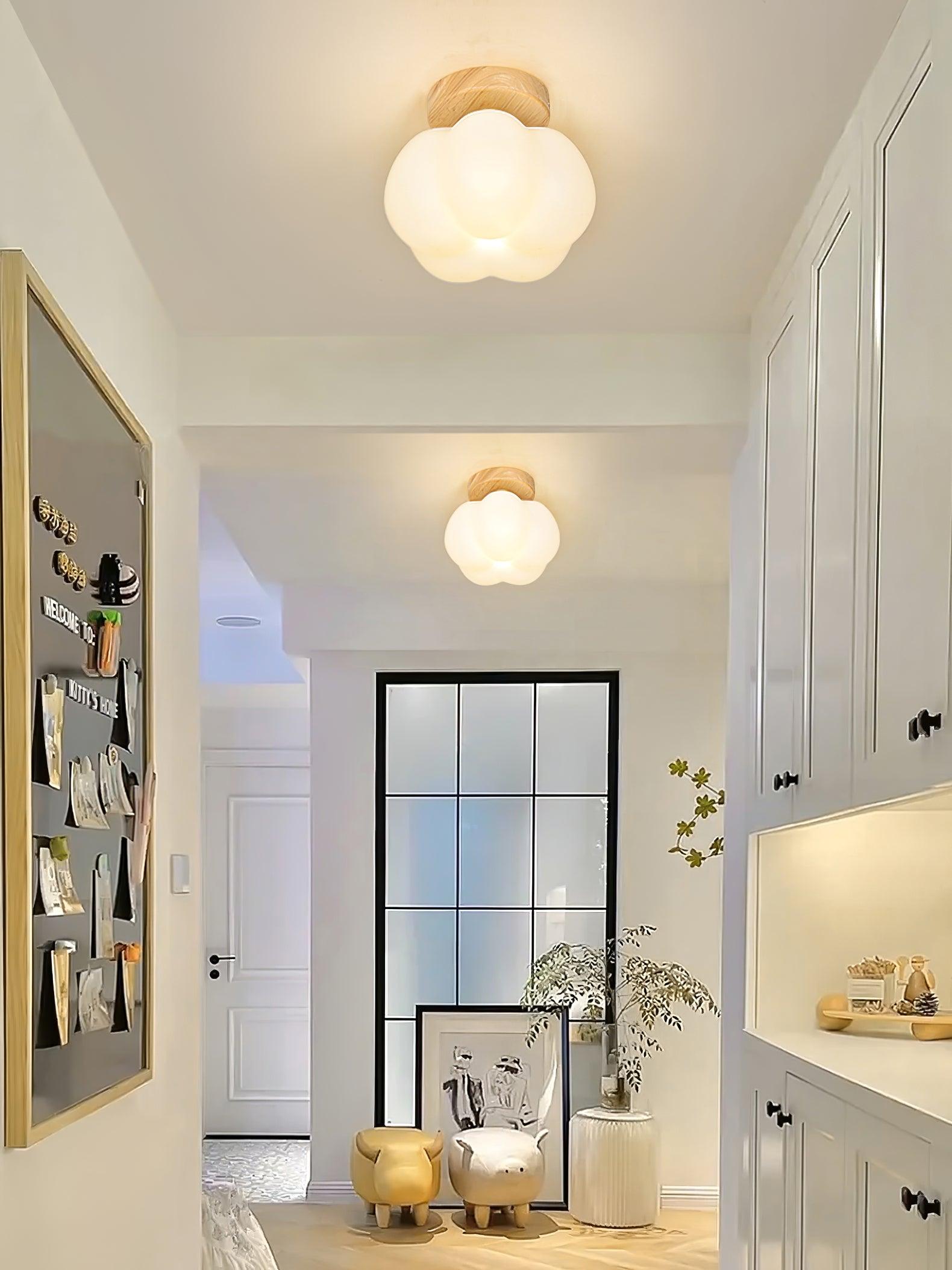 Cinorisra Nordische Art Blumen Mini-Deckenleuchte-Letslighting