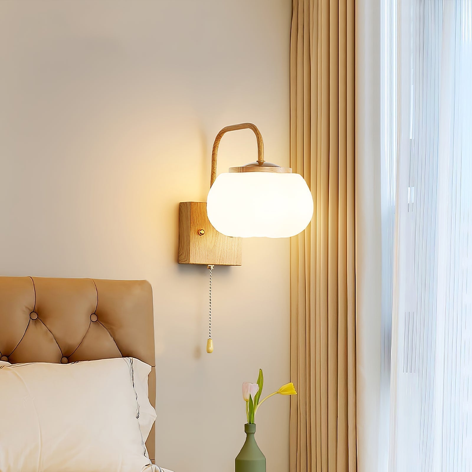 Eurrinis Kunststoff LED Eleganz Blume Wandleuchte-Letslighting