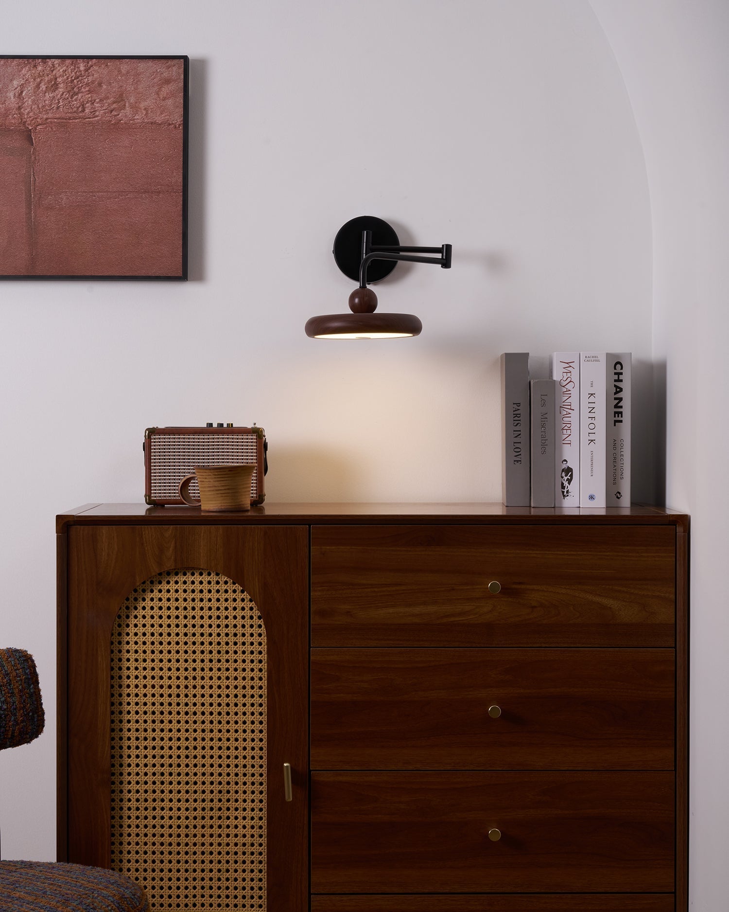Nella Wooden Wall Light - Letslighting