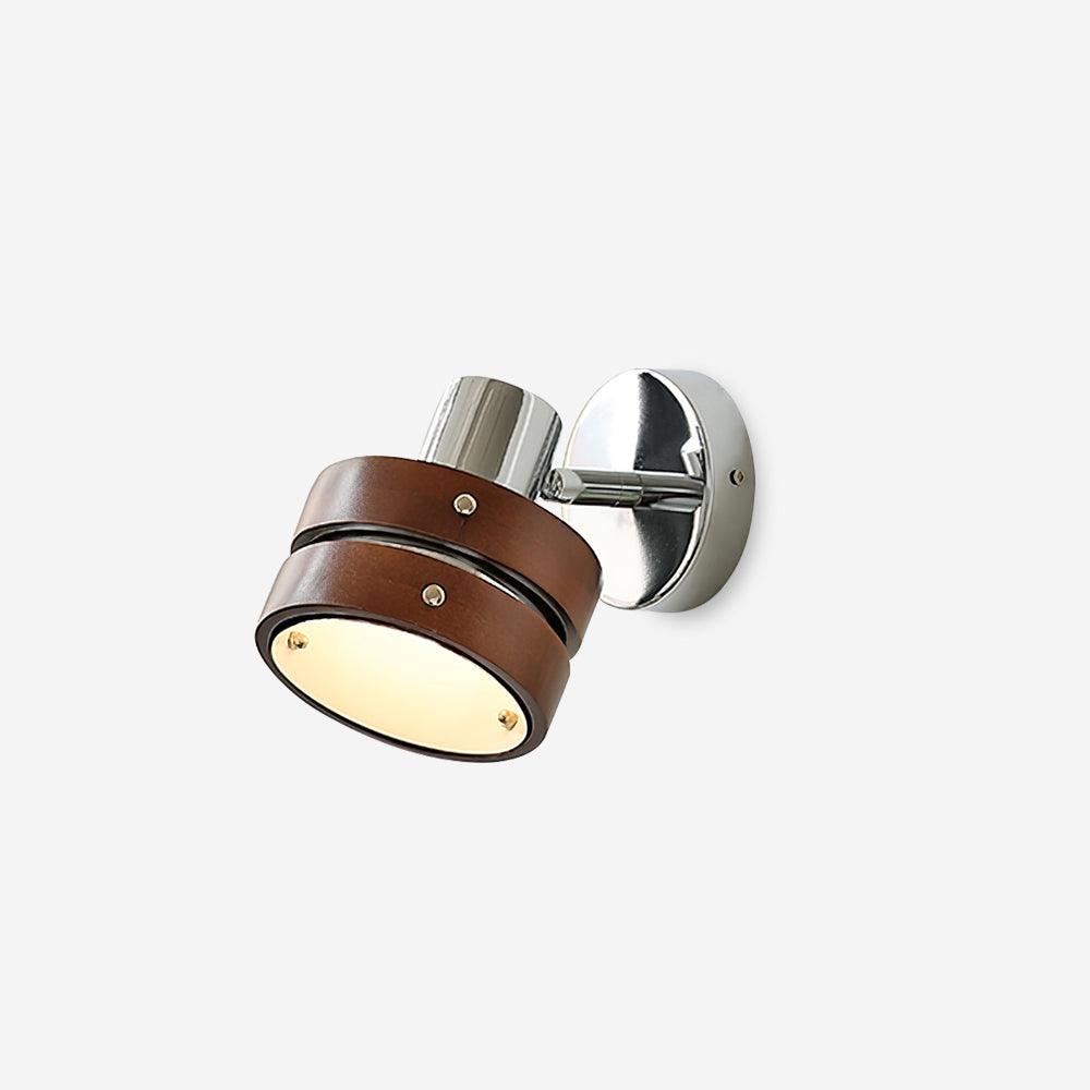 Wandleuchte Metall Holz Fass Schirm Verstellbar Warm Glow-Letslighting