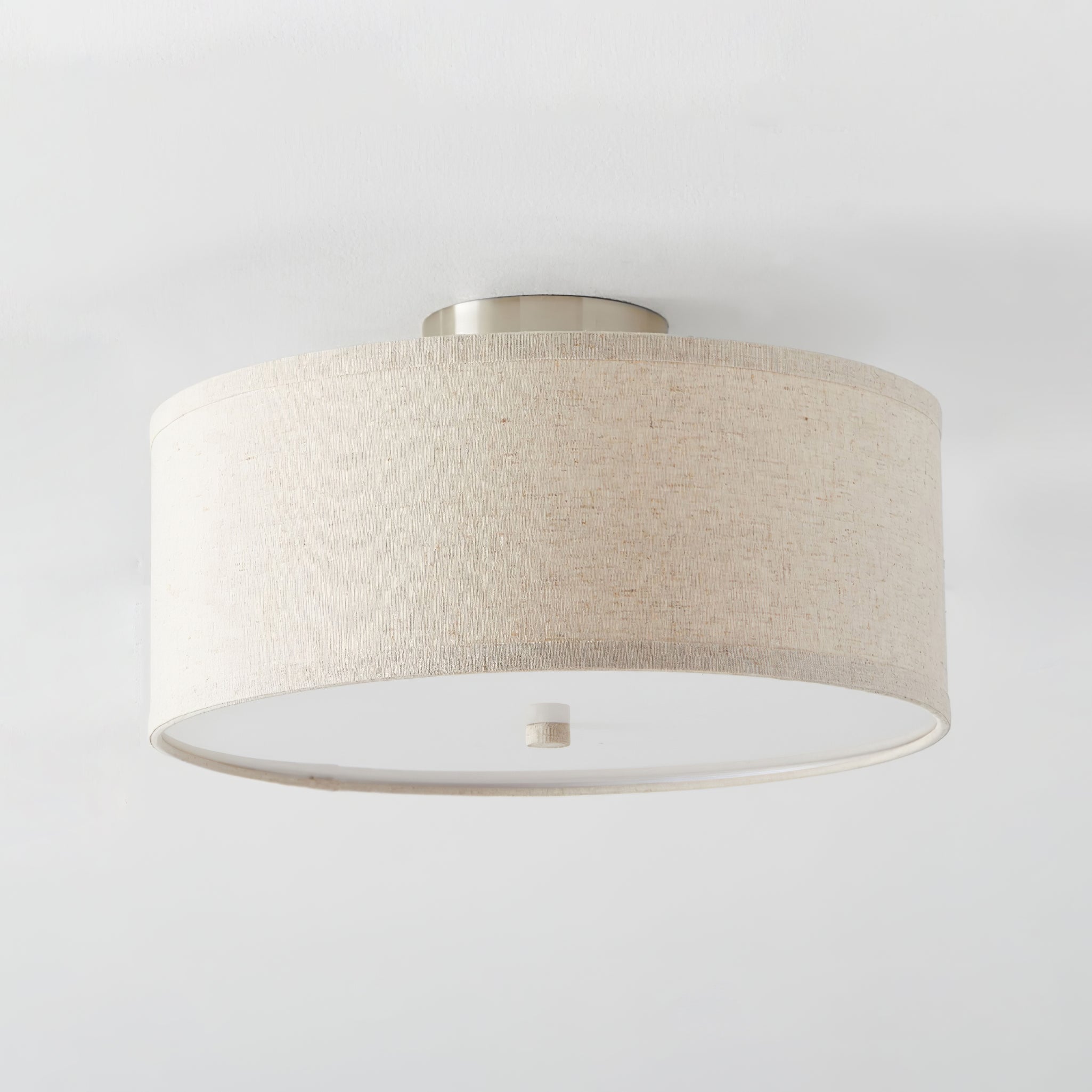 Lustra Deckenleuchte Schlicht Elegant Stoff-Letslighting