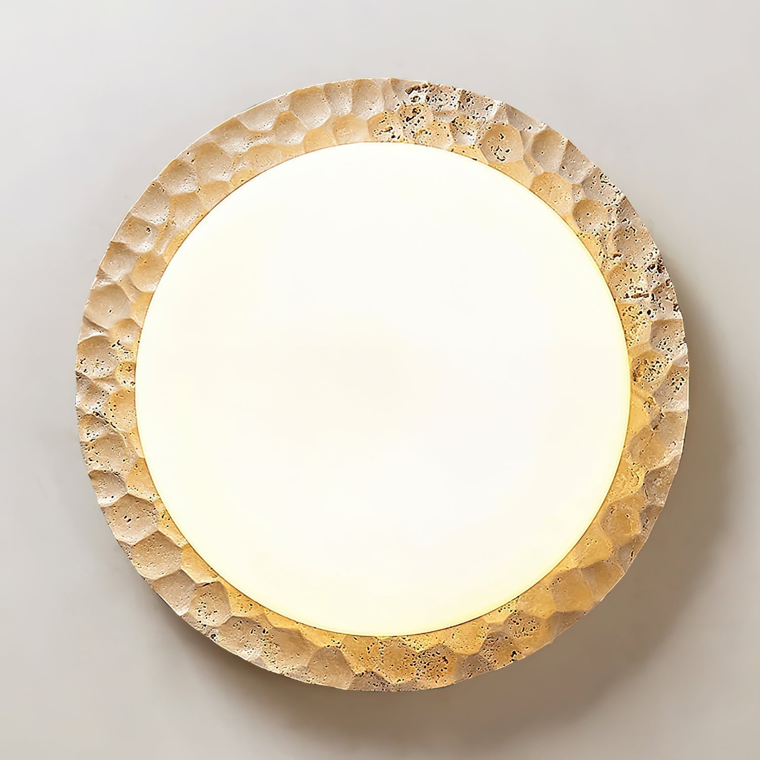 Ritta Travertine Canopy Ceiling Light - Letslighting