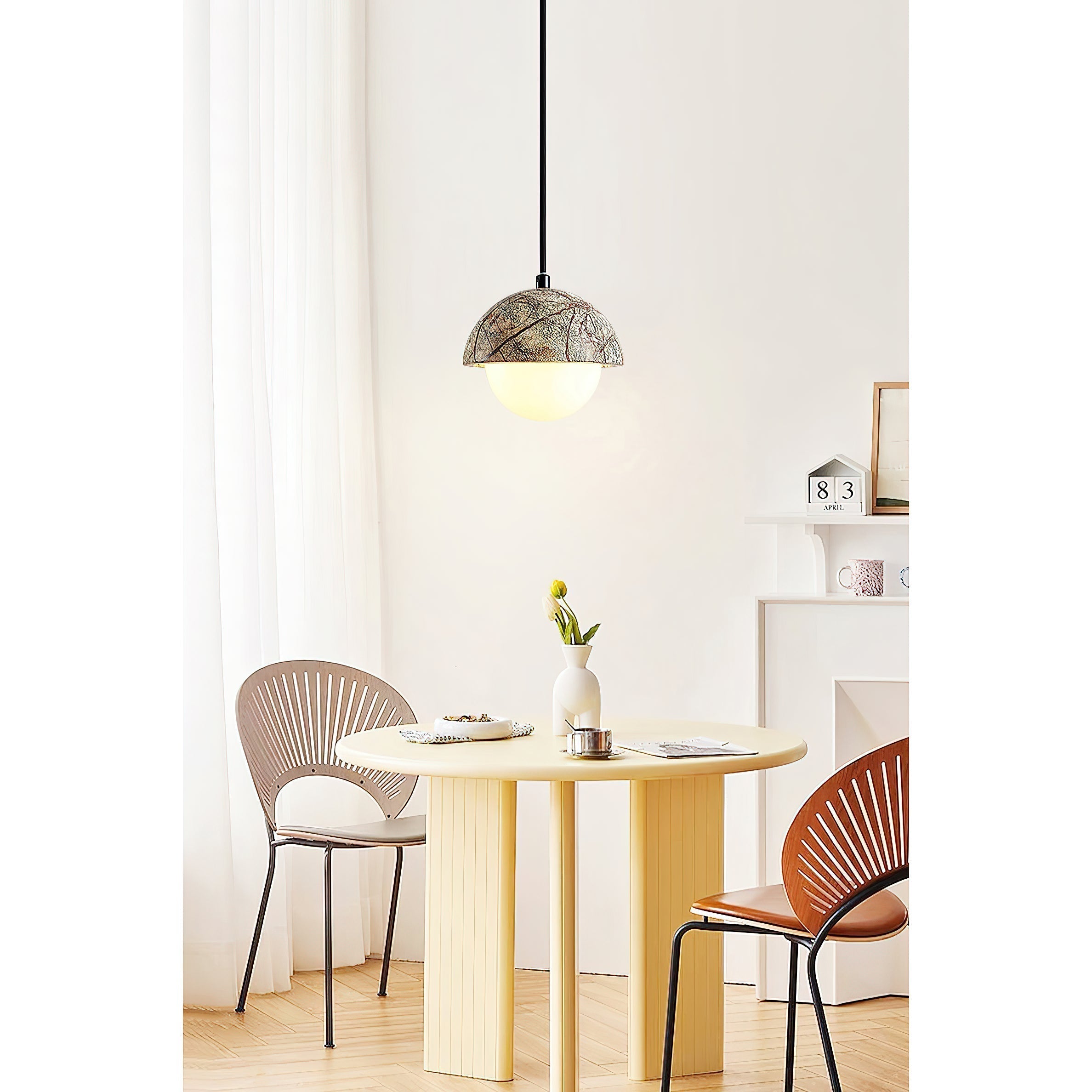 Lylorarae Modern Minimalist Marble Glass Pendant Lamp - Letslighting