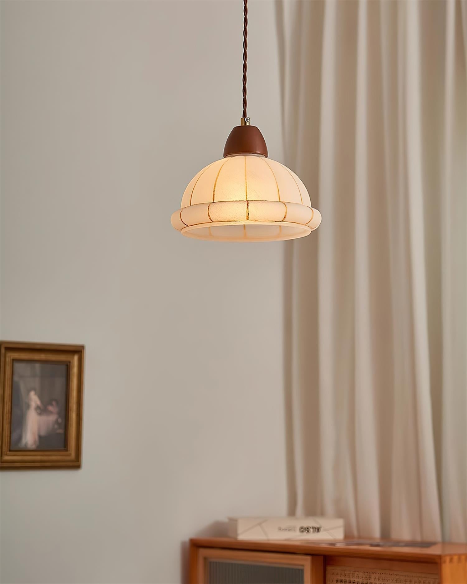 Pendelleuchte Glas Kuppelschirm Akzent Minimalistisch-Letslighting
