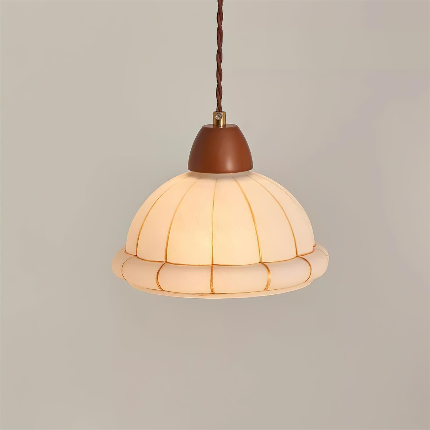Pendelleuchte Glas Kuppelschirm Akzent Minimalistisch-Letslighting