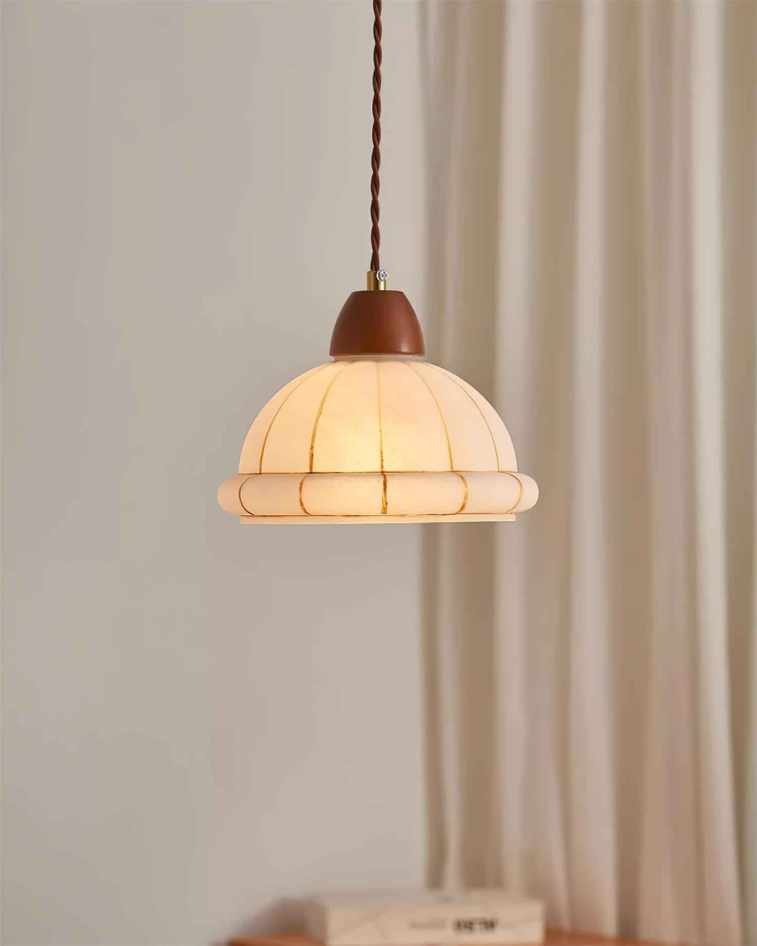 Pendelleuchte Glas Kuppelschirm Akzent Minimalistisch-Letslighting