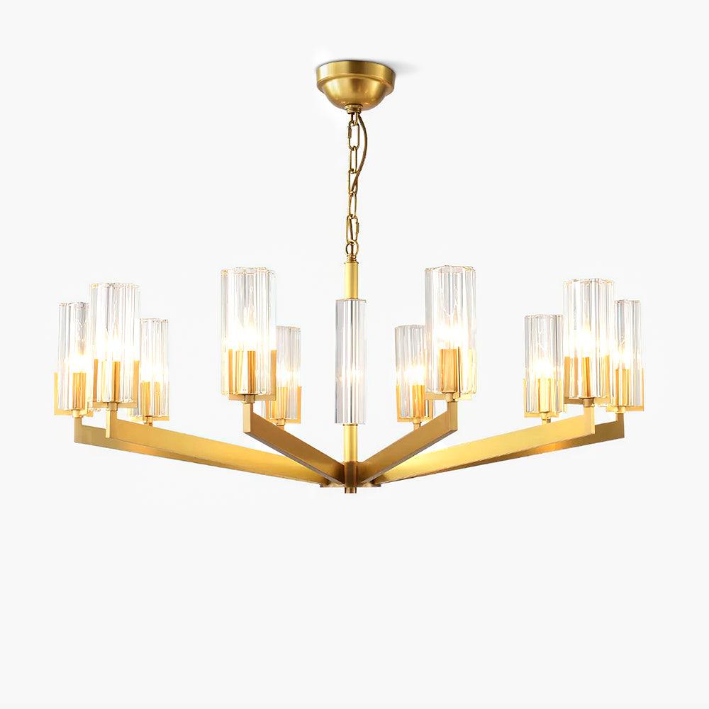 Lustra Kronleuchter Messing Glas Modern-Letslighting