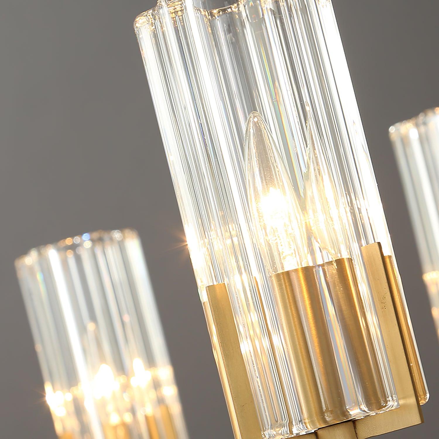Lustra Kronleuchter Messing Glas Modern-Letslighting