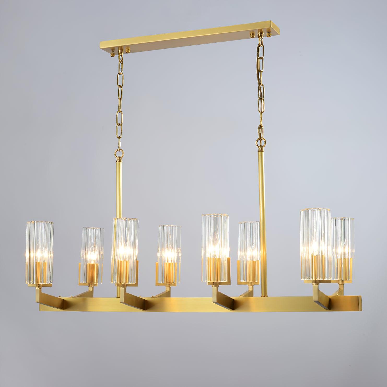 Lustra Kronleuchter Messing Glas Modern-Letslighting