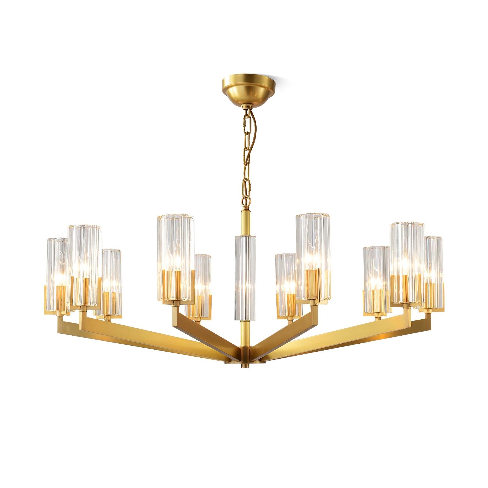 Lustra Kronleuchter Messing Glas Modern-Letslighting